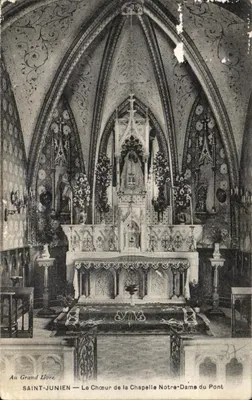 Saint-Junien — O Coro da Capela Nossa Senhora do Ponte — Au Grand Livre