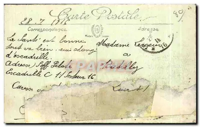 Amiens — Katedra — Chimery i Garguliki — LL — n°175 — Rewers
