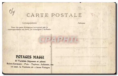 Menton — Boulevard du Midi — éditeur Maggi, n° 55 — Verso