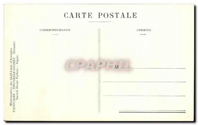 Ptak z Paraady — Czerwony Paradisier — Misyjni Sacré-Cœur z Issoudun — Rewers