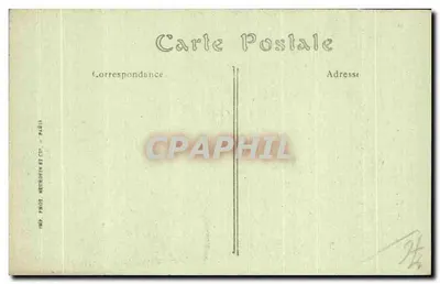 Rouen — Rue de la Grosse-Horloge — wydawca ND. Fils — Rewers