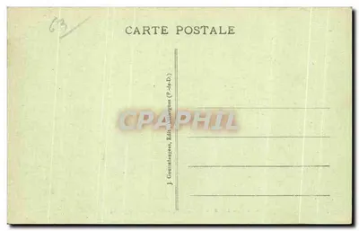 Royat - Źródło Eugénie — wydawca J. Courteilanges, n° 1173 — Rewers