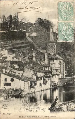 St-Jean-Pied-de-Port — Vue du Clocher — Phot. Erguy