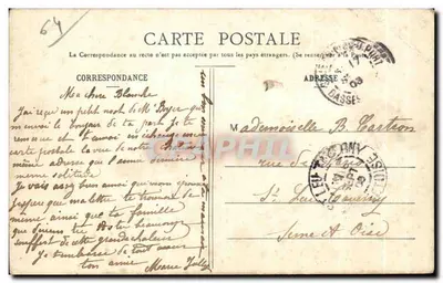 Castello di Lacarre — Baschi Pirenei — B.P. (Ufficio Postale) — editore non identificato — Verso