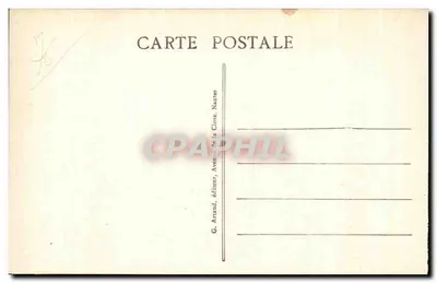 Dieppe — A Estação Marítima e os Paquebots — G. Arrand, Nantes — Verso