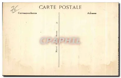 Dieppedalle — Las — brzeg statku « Félix Faure » — wydawca BPD — Rewers