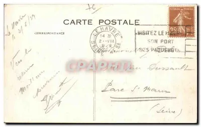 Le Havre — Quai de Southampton — éditeur Le Havre, n° 266 — Verso