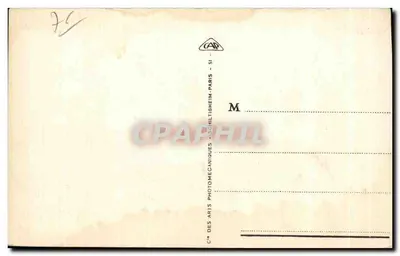 Dieppe - Widok na nabrzeże i parowóz «Paris» przybywający z Newhaven — Rewers
