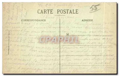 BAR-le-DUC - Estátua do Maréschal Exelmans — A. Collot, livreiro-editor, Bar-le-Duc — Verso