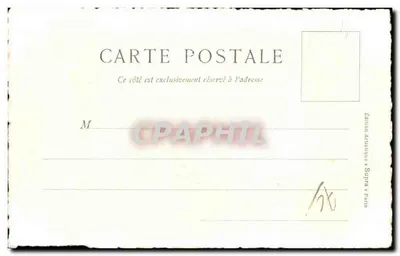 Hôtel du Bourgtheroulde em Rouen — Século XVI — Edição Artistique Supra * Paris — Verso