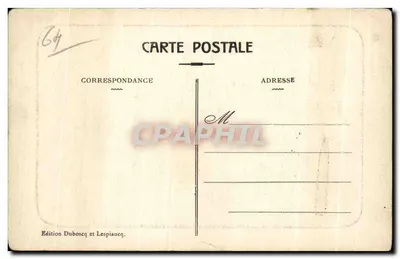 Cambo-les-Bains - Villa Arnaga, residência de Ed. Postand — Verso