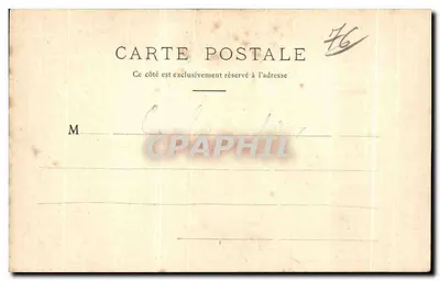 Le Havre — De prefectuur — J.L. uitg., Parijs, N° 59 — Achterkant