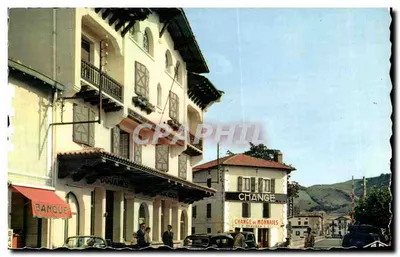 Béhobie — Vista da fronteira — Éditions Richronie