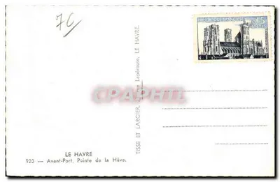 Avant-Port, Pointe de la Hève — Le Havre — Tito — Rewers