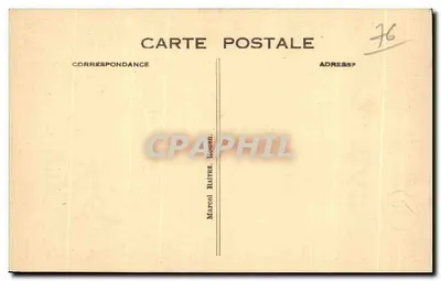 Rouen - Rua St-Romain - Velhas Casas — Verso
