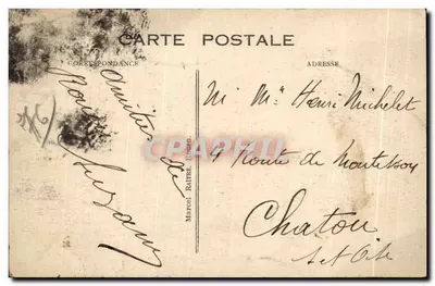 Rouen — O Ponte Corneille — Editor Maggi, n° 348 — Verso