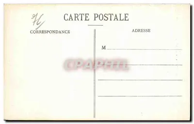 Rouen — Stara budowa z XV wieku, ulica St-Romain — C.V. 315 — Rewers