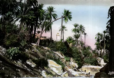 Bou-Saada - 'Cidade do Bem-Estar' — Os Jardins — Edição Jomone, Argel