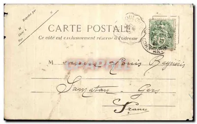 Constantine — widok panoramiczny — J. Geiser-Alger n°94 — Rewers