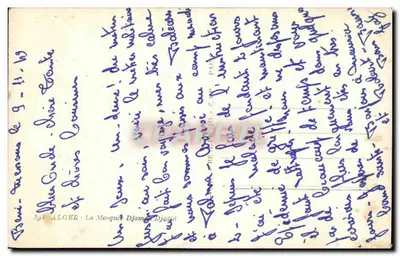 Algier — Mezquita Djemâa el Djedid — wydawca REPROPHOTO n°393 — Rewers