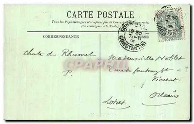 Constantine — Cachoeira de Sidi Micid — LL. n°39 — Verso