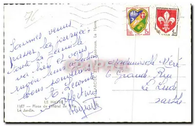 Plaza del Ayuntamiento — Le Havre — editor Tifo, n°76 — Reverso