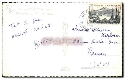 Casa com colmios e telhado de palha — É. Mignon — Éditions E. Mignon, Paris — Verso