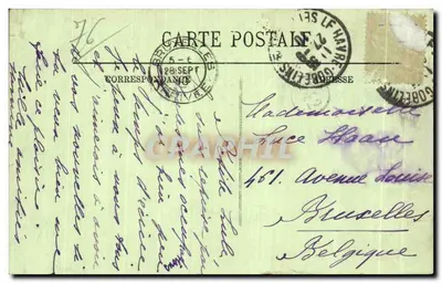 Le Havre — El Rond-Point Félix-Faure — LL. — N° 655 — Reverso