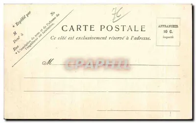 Le Tréport. Quai François Ier w górnej części — V. P. Paris N. 30. — Rewers