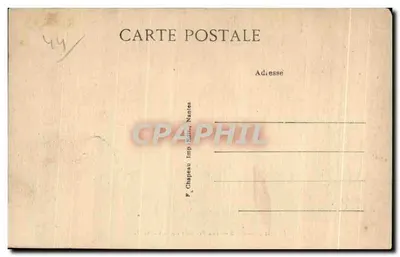 NANTES — Die Portale der Kathedrale — F. Chapeau Imp. Edito, Nantes — Rückseite