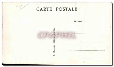 Stare Nantes — Most Madeleine — F. Chapeau, wydawca, Nantes — Rewers