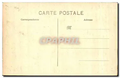 Nantes - Musée des Beaux-Arts — Salle d'assemblée avec plafond décoré et foule en tenue formelle — Éditeur : École d'Art de Nantes — Verso