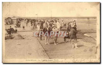 Riva-Bella - A Praia com Maré Alta — Edição Galeries de Riva, n°14