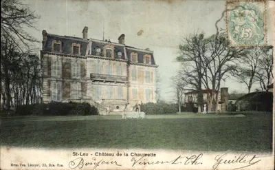 St-Leu - Castelo da Chaumette — editor Ch. Guillett, número de série não visível