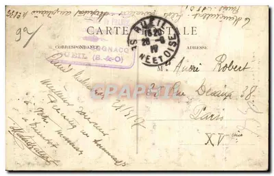 Rueil — Zamek Malmaison — Park — Cedr Imperek Joséphine — Rewers