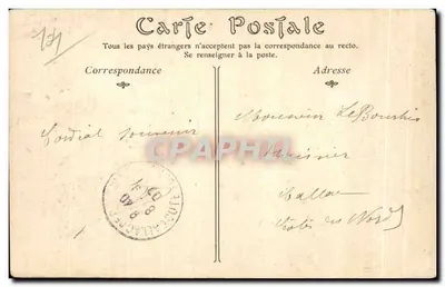 Vire — De ruïnes van het Kasteel — D. Phor, n°13 — Achterkant