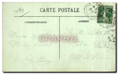 Trouville — O Porto e o Barco de Deauville — LL, n°267 — Verso