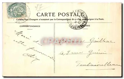 Moret-sur-Loing — Zamek i kościoł — Rewers
