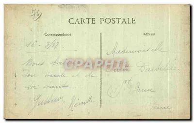 Le Havre — Igreja de Nossa Senhora e Rua de Paris — Casa para alugar totalmente ou em partes — Verso