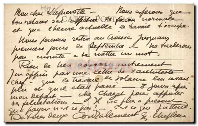 Le Croisic (L.-I.) — Vista hacia Pen-Bron AB — editor desconocido, n.º 713 — Reverso