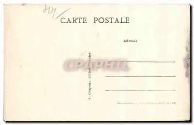 LE CROISIC (Loire-Inf.) — Hôpital Marin de Pen-Bron — Sud-Est — F. Chapeau, éditeur — Verso