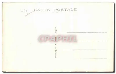 Le Croisic (Loire-Inf.) — Zewnętrzna fasada szpitala morskiego Pen Bron, sanatorium dla dzieci — A. B. — Rewers
