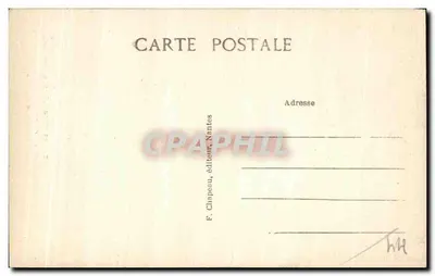Torre da Igreja Notre-Dame de Pitié — Le Croisic (Loire-Inf.) — F. Chapeau, editor Nantes, n° 22 — Verso