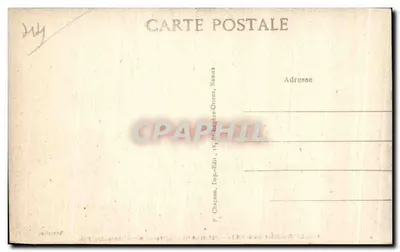 Le Croisic (Loire-Inf.) — Interior da Igreja — Nossa Senhora da Piedade — editor R.G. n°162 — Verso
