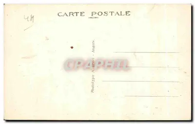 Le Croisic (Loire-Inf.) — Efeito de Ondas na Grande Côte — A. B. — Verso