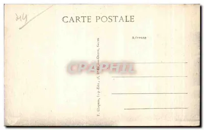 Le Croisic (Loire-Inf.) — Rocas de la Punta — E. Clapeau, 18, Bd. Eugène-Ocicux, Nantes — Reverso