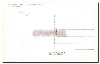 Missillac — O Castelo da Breteche — Éditions Gaby — Verso