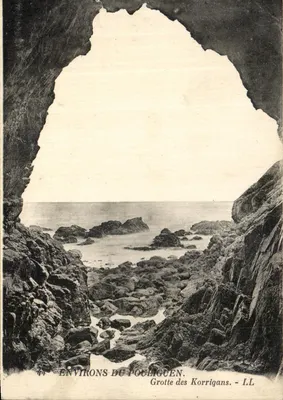 Around Pouliguen — Grotte des Korrigans — LL