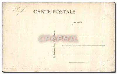 NANTES — Patio del Castillo — El Pozo y la Entrada de la Torre de la Corona de Oro — Reverso