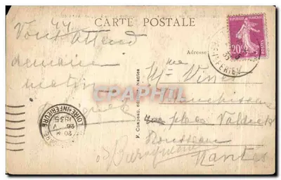 NANTES — Kasteel van de Hertogen van Bretagne — De Lucarnes en de Loggias (15e eeuw) — Achterkant